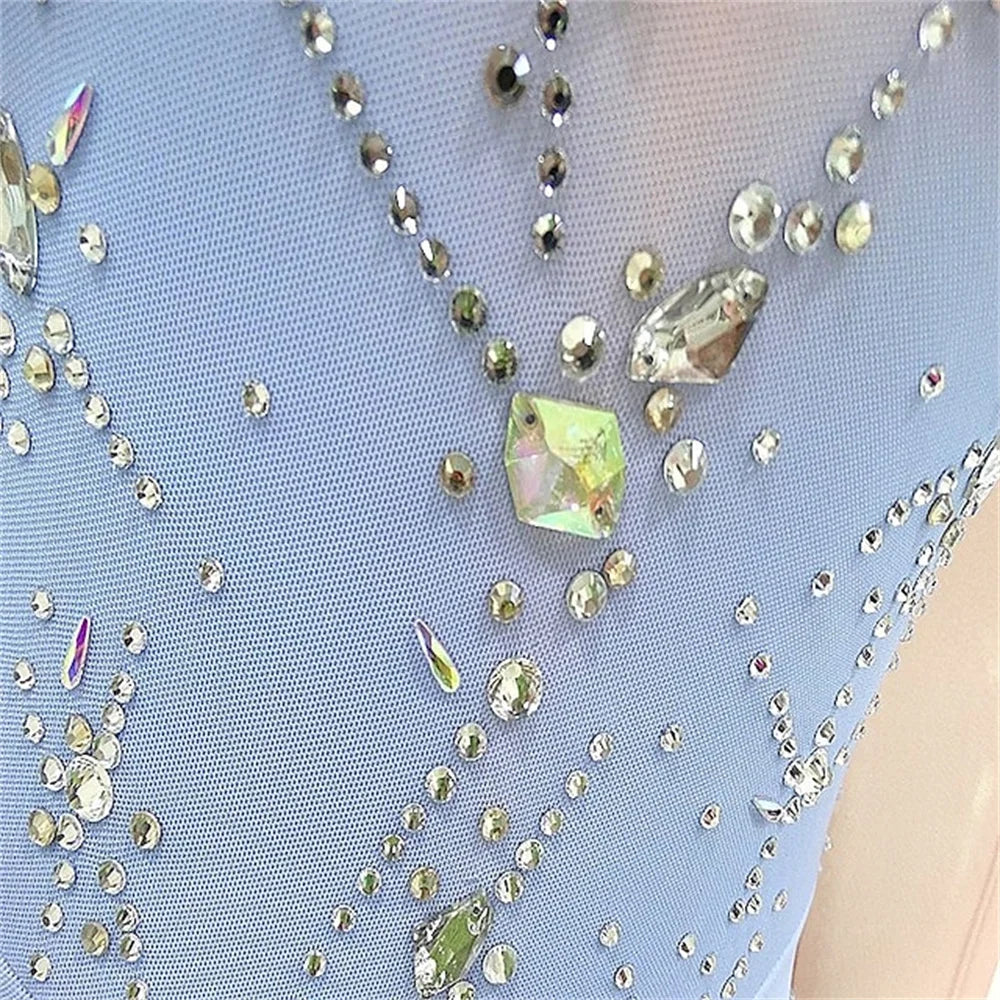 Figure Skating Dress Women High Elasticity Training Competition Skating Wear Classic Crystal/Rhinestone Ice Skating Figure