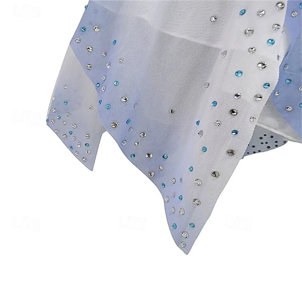Figure Skating Dress Women High Elasticity Training Competition Skating Wear Classic Crystal/Rhinestone Ice Skating Figure