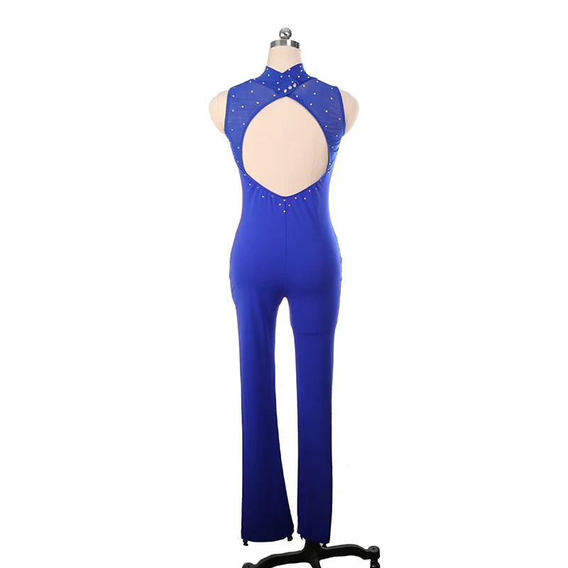 Women's Figure Skating Pants Competition Warm Slim Fit Gymnastics