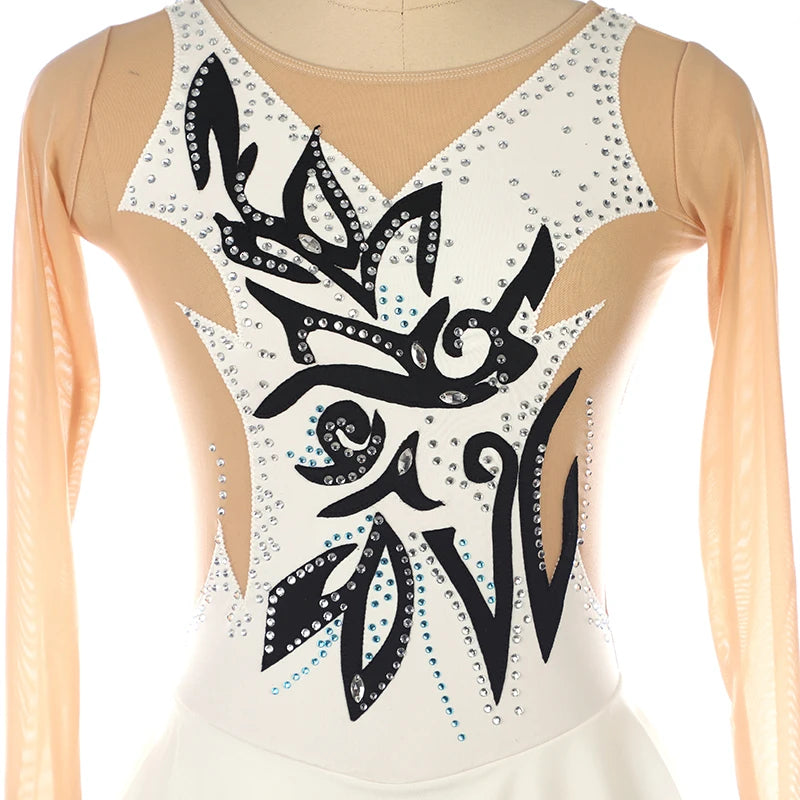 Figure Skating Custom Competition Costume Men And Boys Tights Gymnastics Suit