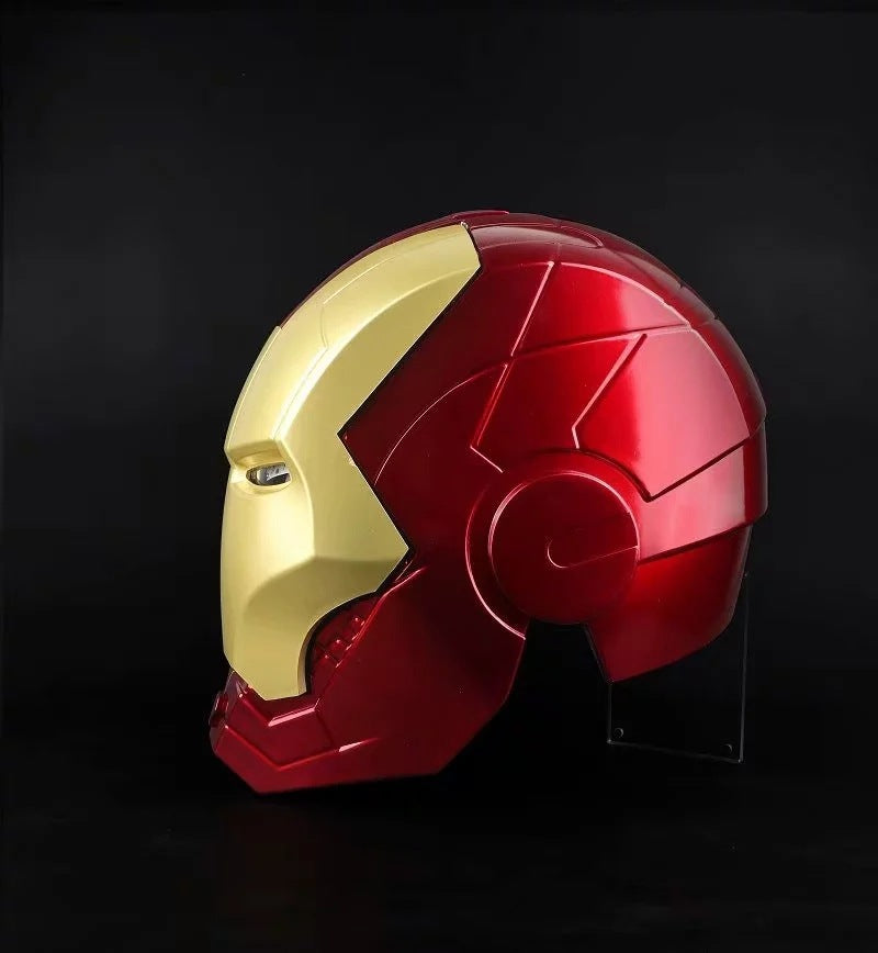 Avengers Iron Man Cosplay Mask with Light Eyes