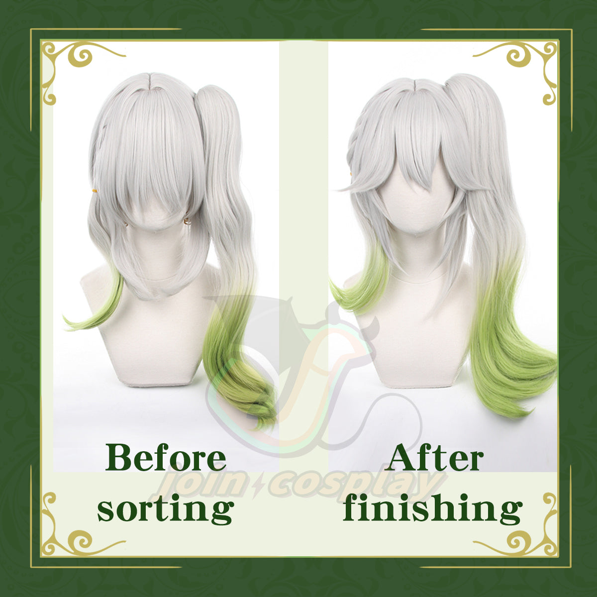 Genshin Impact Nahida Sumeru Cosplay Wig