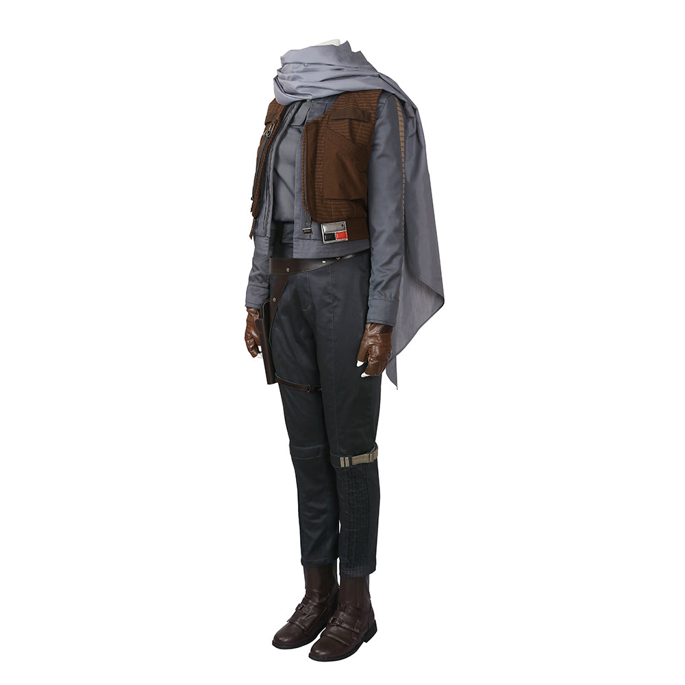 Rogue One A Star Wars Story Jyn Erso Movie Cosplay Costume