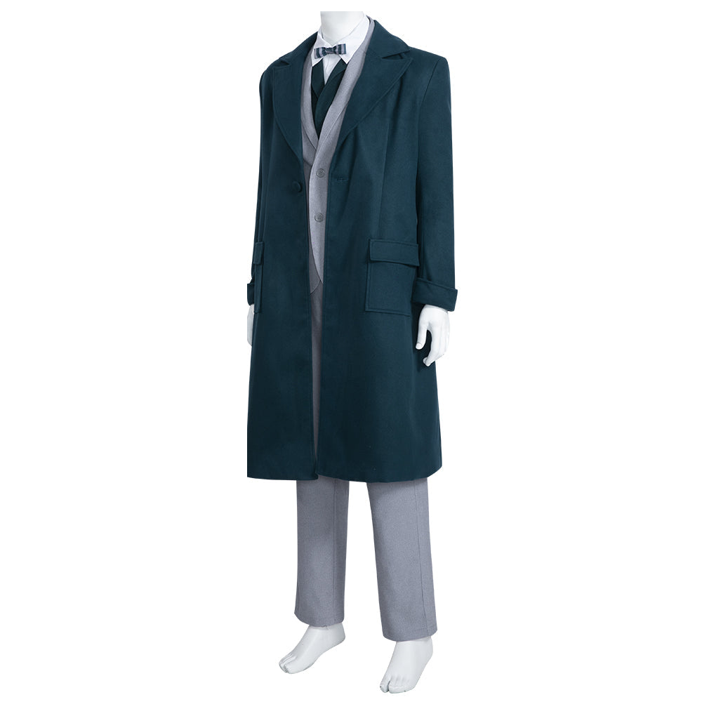 Fantastic Beasts: The Secrets of Dumbledore Newt Scamander Movie Cosplay Costume