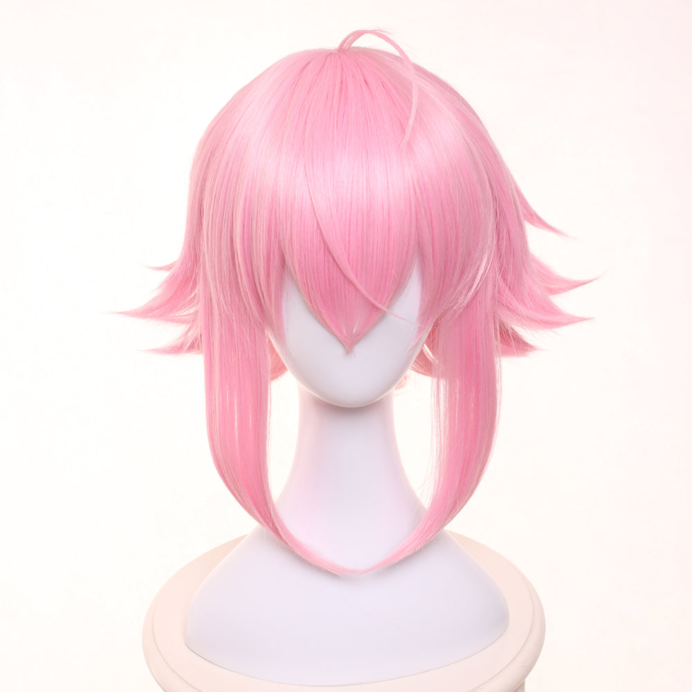Ensemble Stars Tori Himemiya Pink Short Cosplay Wig