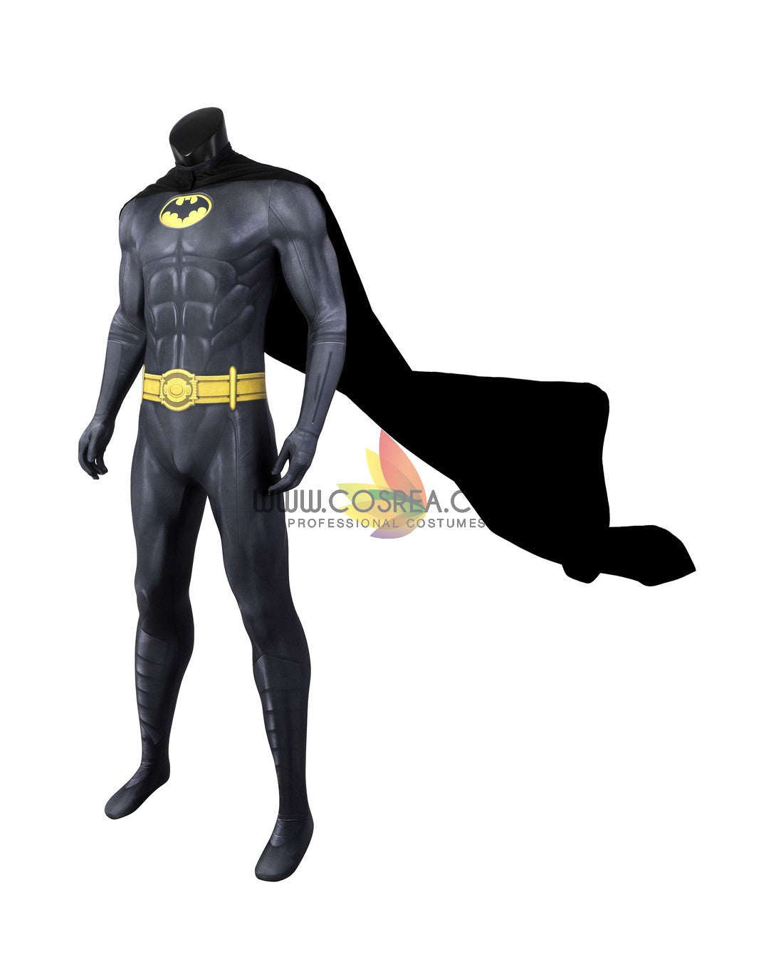 Batman 1989 Movie Version Digital Printed Cosplay Costume