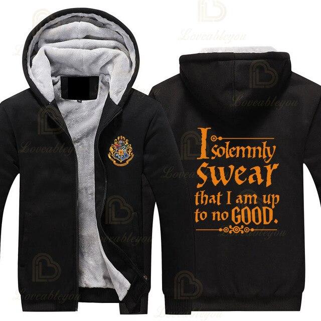 Fans Wear Winter Hoodie With Pocket Casual Coat Movie Cosplay Costume Hoodies
