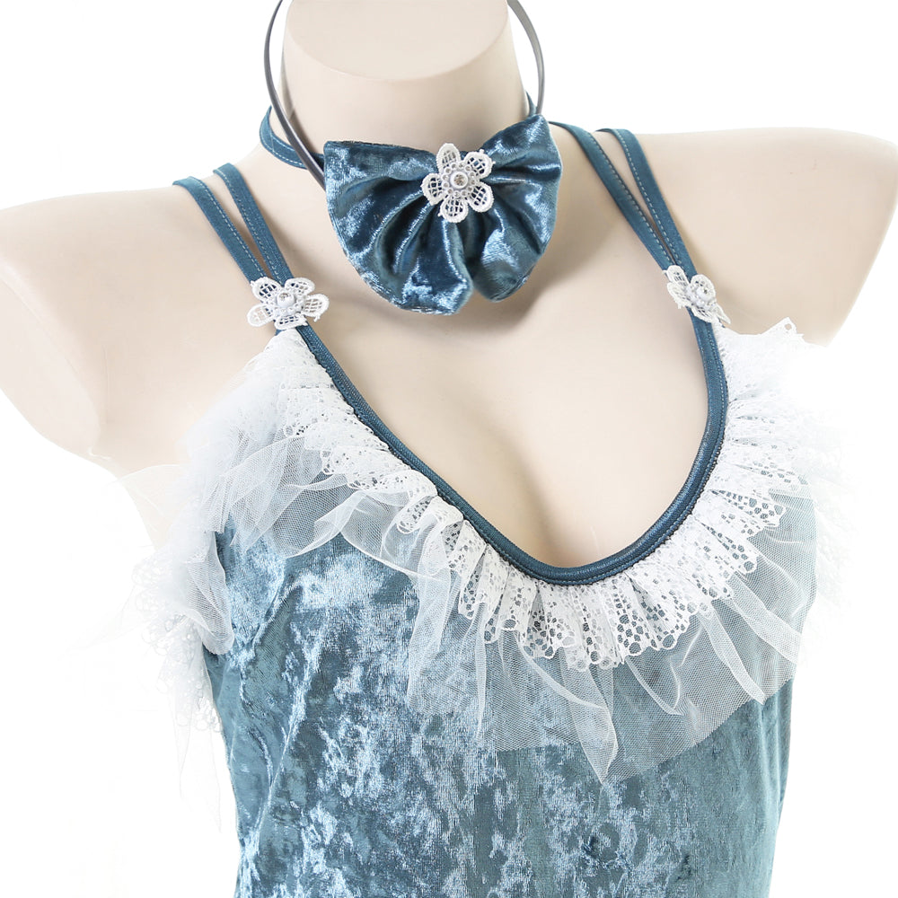 Blue Bunny Girl Sexy Cosplay Costume