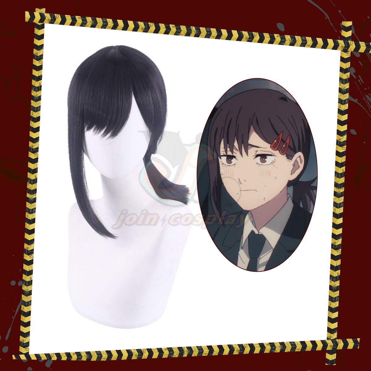 Chainsaw Man-Higashiyama Kobeni Cosplay Wig