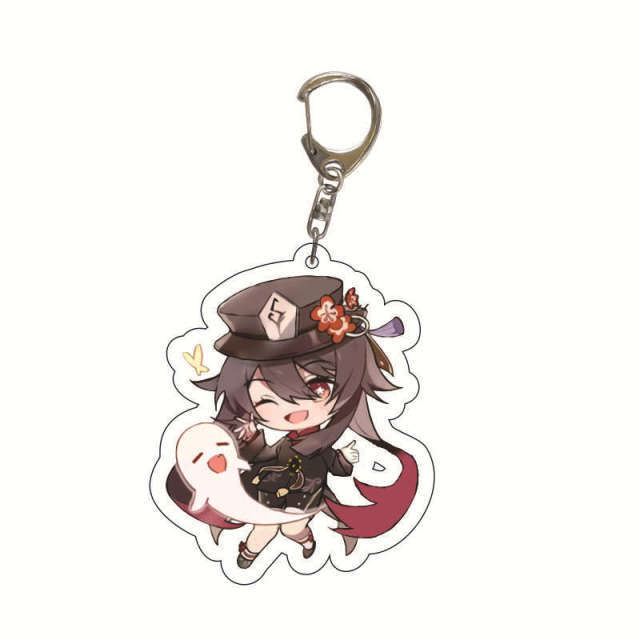 Genshin Impact Cosplay Keychain