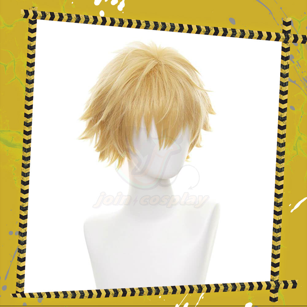 Chainsaw Man-Denji Golden Cosplay Wig