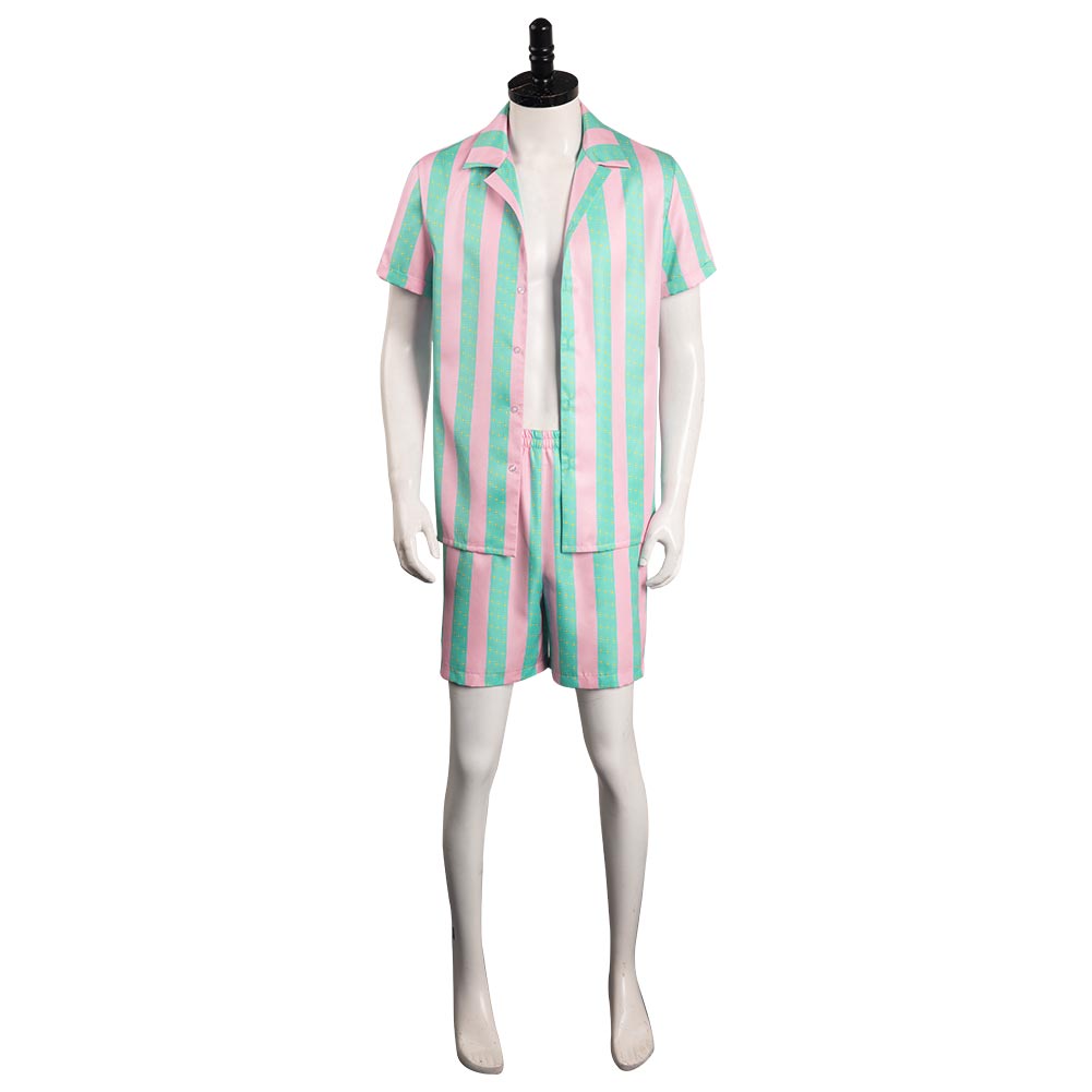 Barbie Movie Ken Beachwear Outfits Halloween Carnival Suit Cosplay Costume