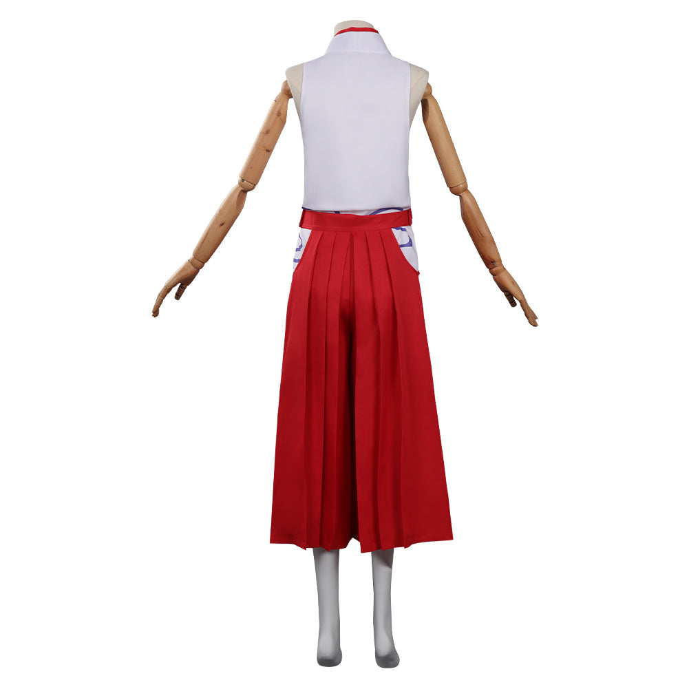 Anime One Piece Yamato Cosplay Costume Kendo Hakama Outfits