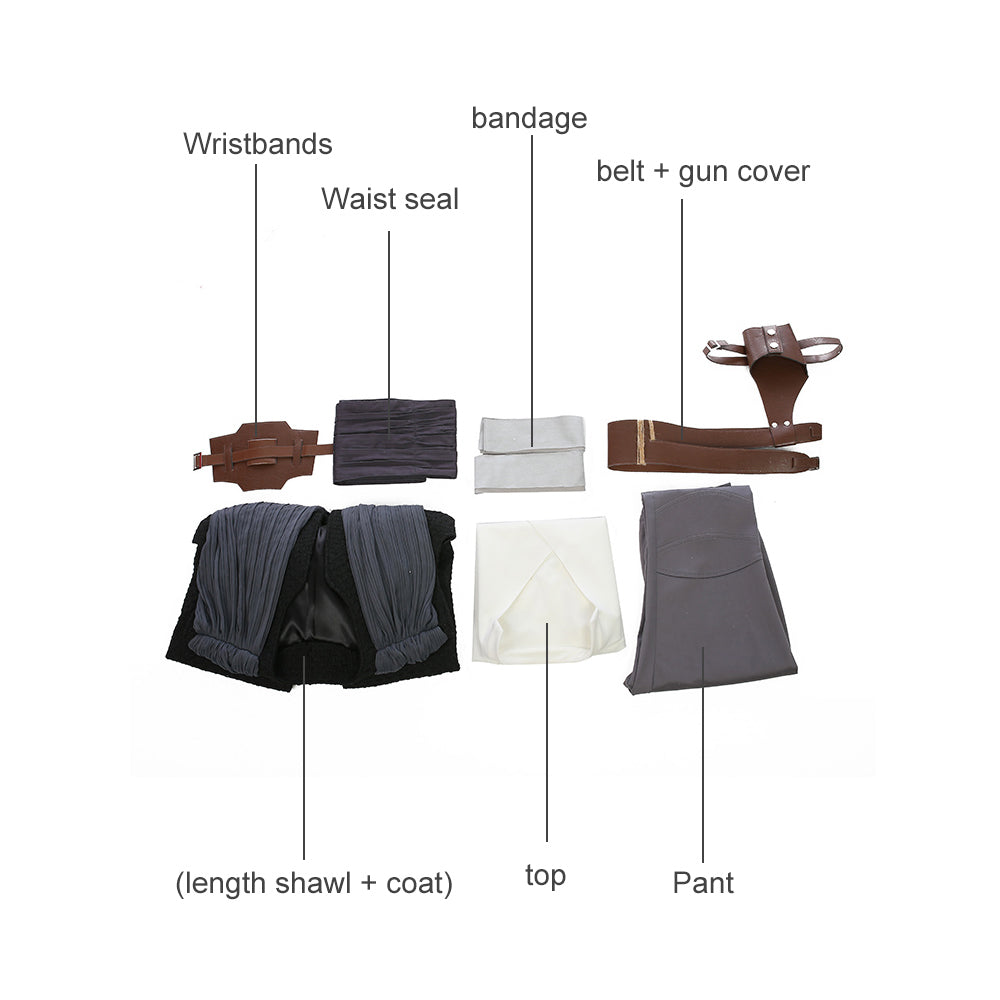 Star Wars The Last Jedi Rey Movie Cosplay Costume