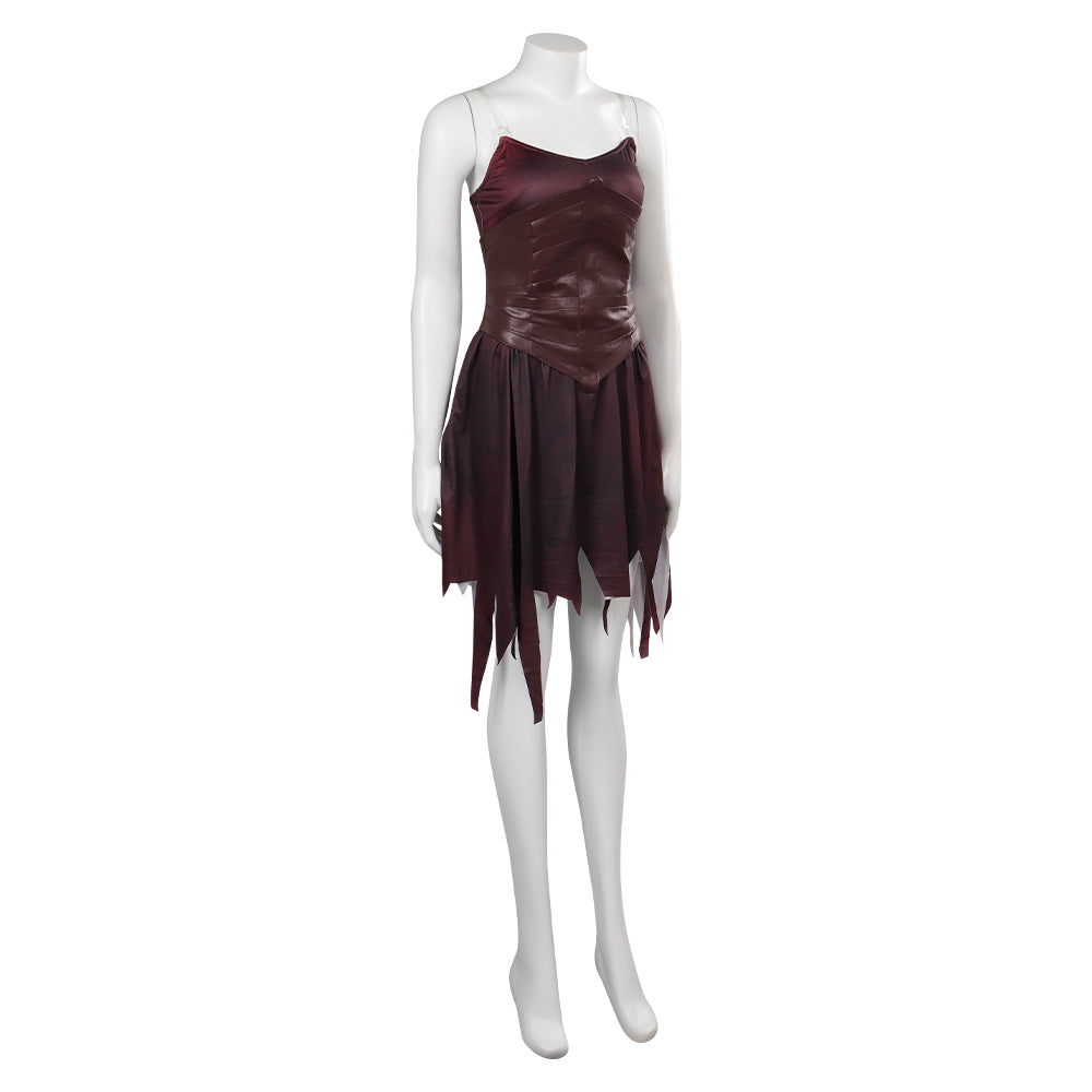 Movie Damsel Princess Elodie Battle Uniform Cosplay Costume Outfits Halloween Carnival Suit