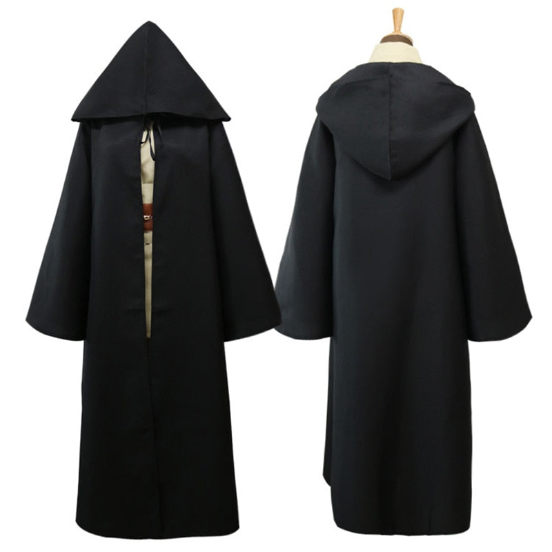 Jedi Knight Anime Cosplay Costume for Women Men Halloween Fancy Anakin Disguise May The Force Be with You