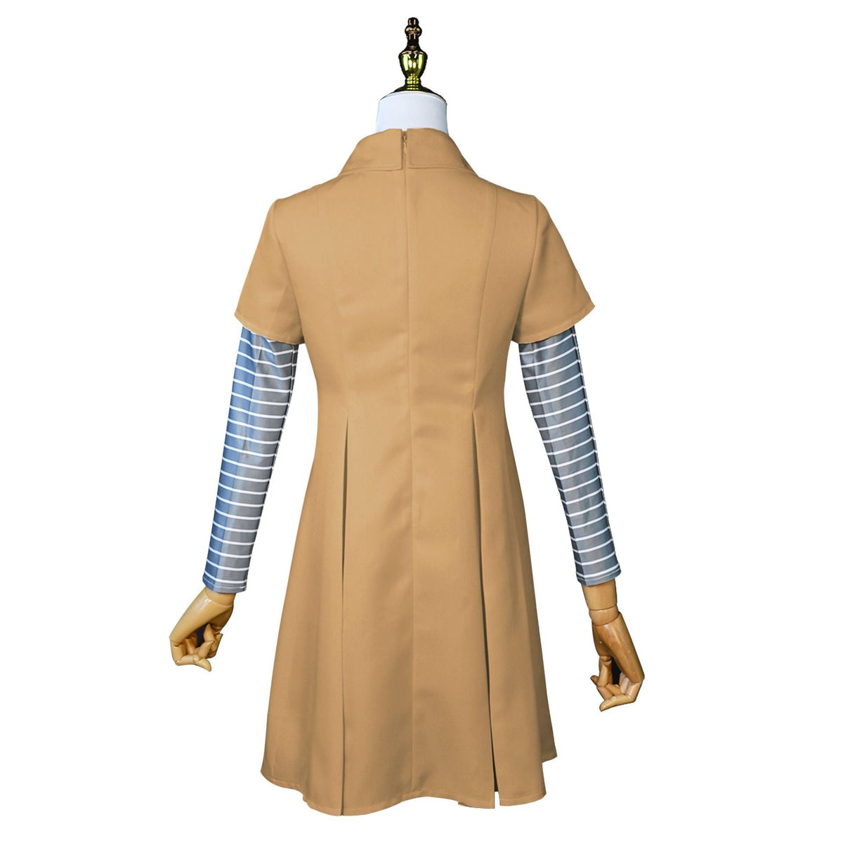 Movie M3GAN Megan Brown Dress Cosplay Costume
