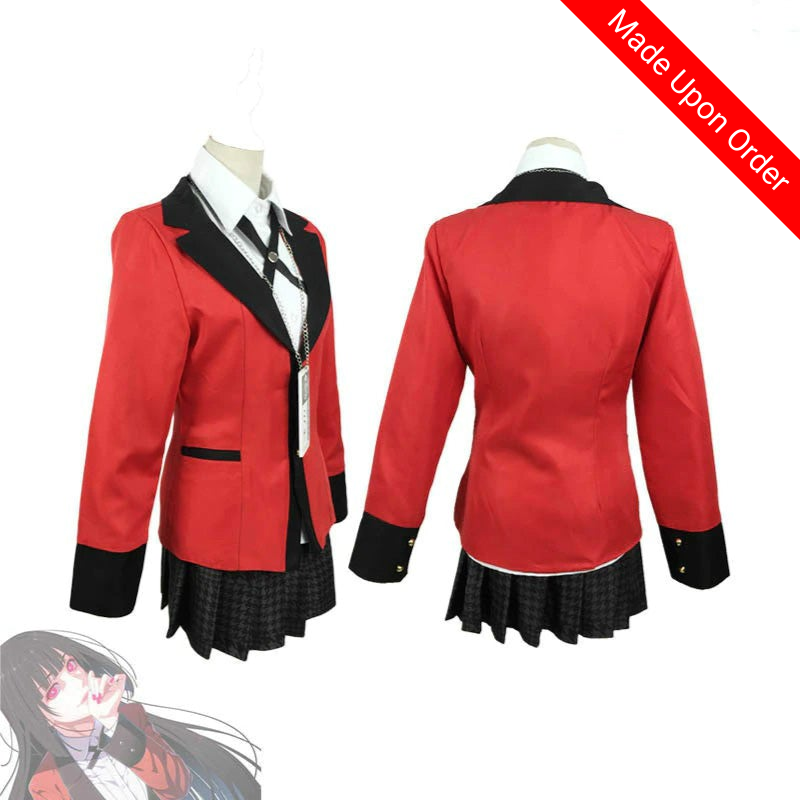 Kakegurui - Yumeko Jabami / Saotome Meari / Runa Yomozuki Cosplay Costume