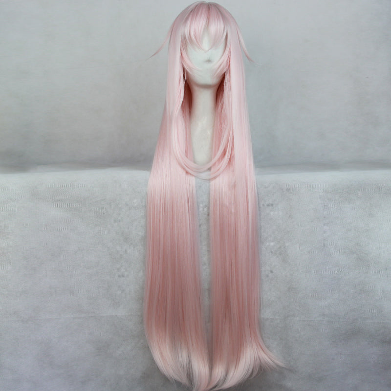 Anime K RETURN OF KINGS Neko Pink Long Cosplay Wig