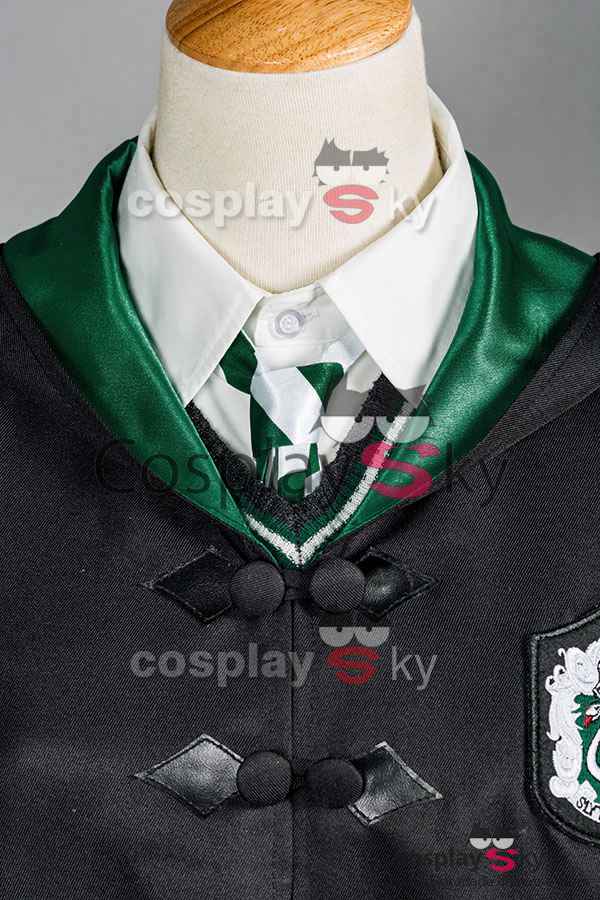 Harry Potter Slytherin Uniform Draco Malfoy Cloak Only Cosplay Costume