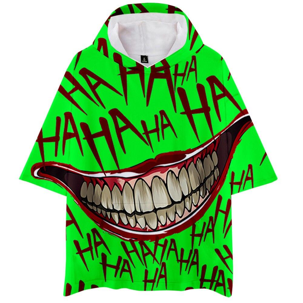 HaHa Joker 3d Printed Hoodie Sweatshirt Men/women Classic Jared and Robbie Meigo for Couples Hip Hop Cosplay Hoodies Plus size