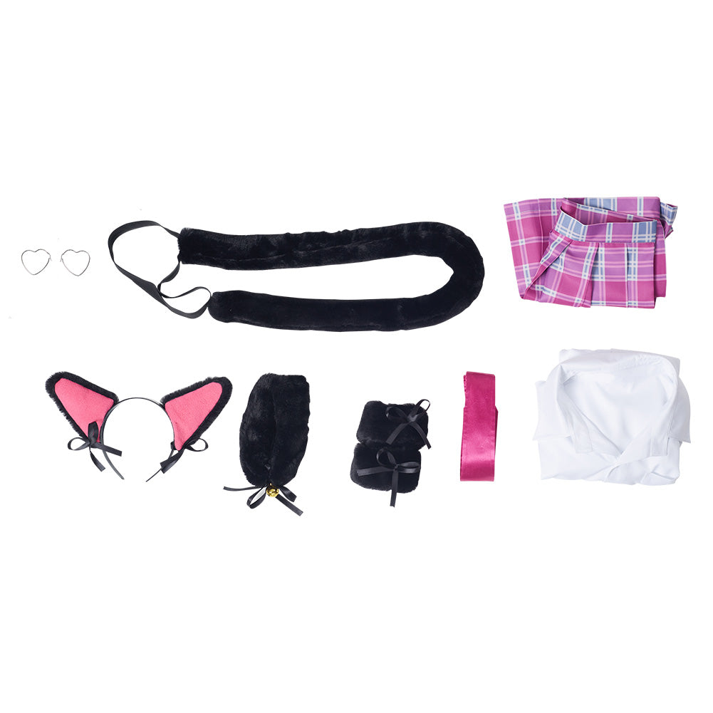 Anime My Dress-Up Darling Kitagawa Marin Cat Girls Cosplay Costume Halloween Carnival Suit