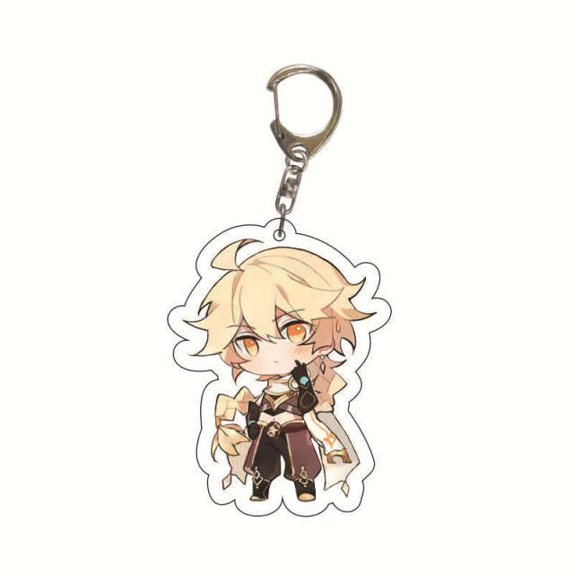 Genshin Impact Cosplay Keychain