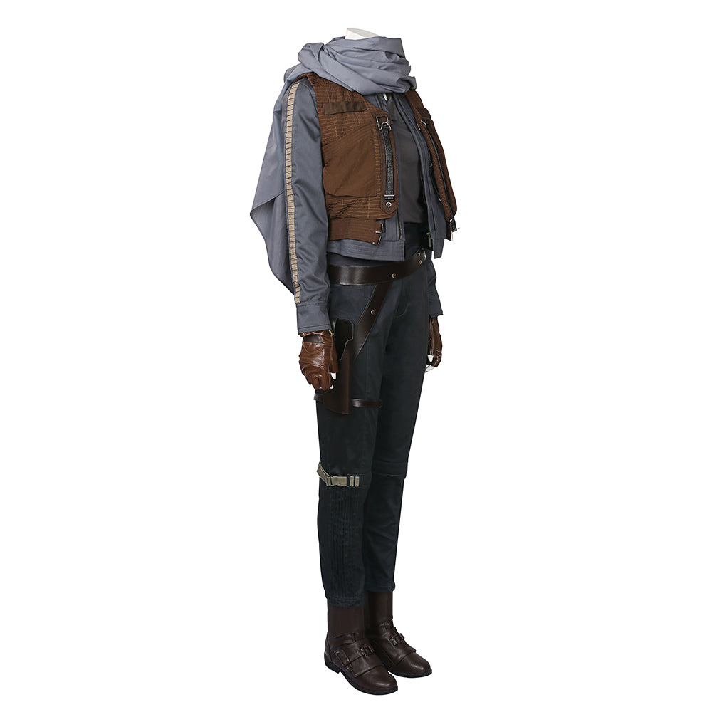 Rogue One A Star Wars Story Jyn Erso Movie Cosplay Costume