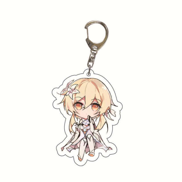 Genshin Impact Cosplay Keychain