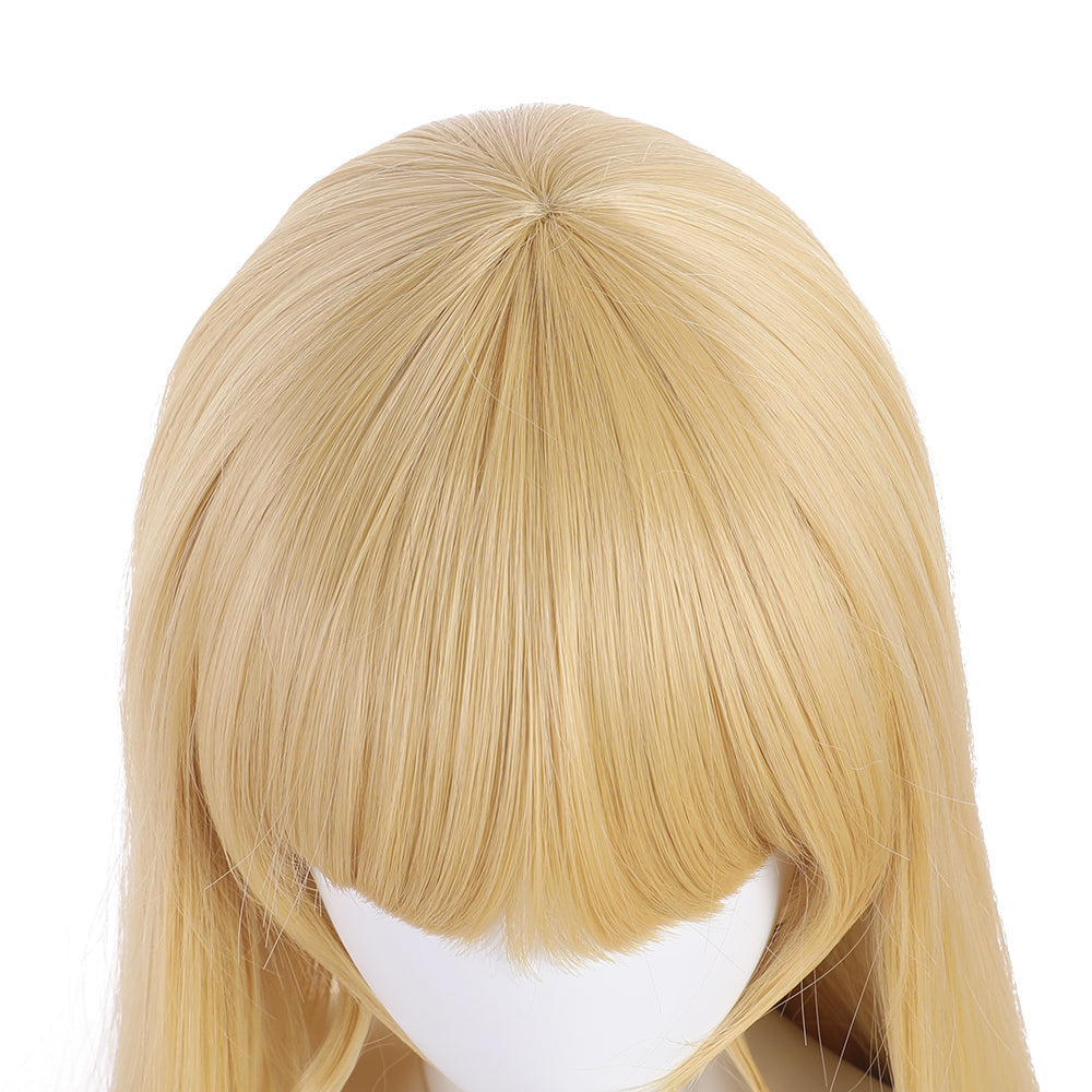 Anime LoveLive!SuperStar!! Heanna Sumire yellow Long Cosplay Wig