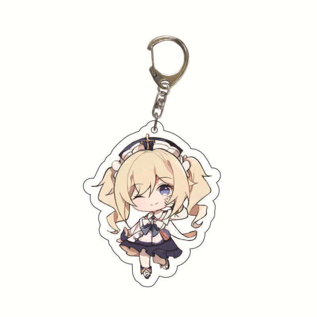 Genshin Impact Cosplay Keychain