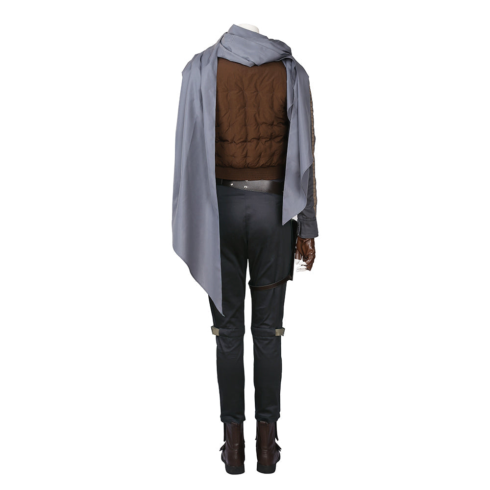 Rogue One A Star Wars Story Jyn Erso Movie Cosplay Costume