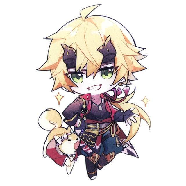 Genshin Impact Cosplay Keychain
