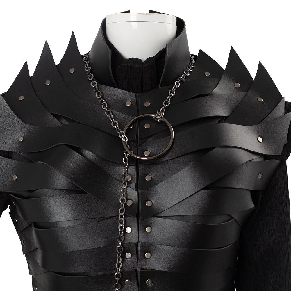 Game of Thrones Season 8 S8 E2 Sansa Stark Leather Armor Cosplay Costume