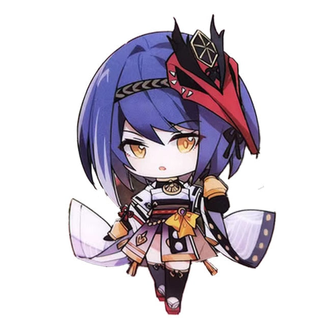 Genshin Impact Cosplay Keychain