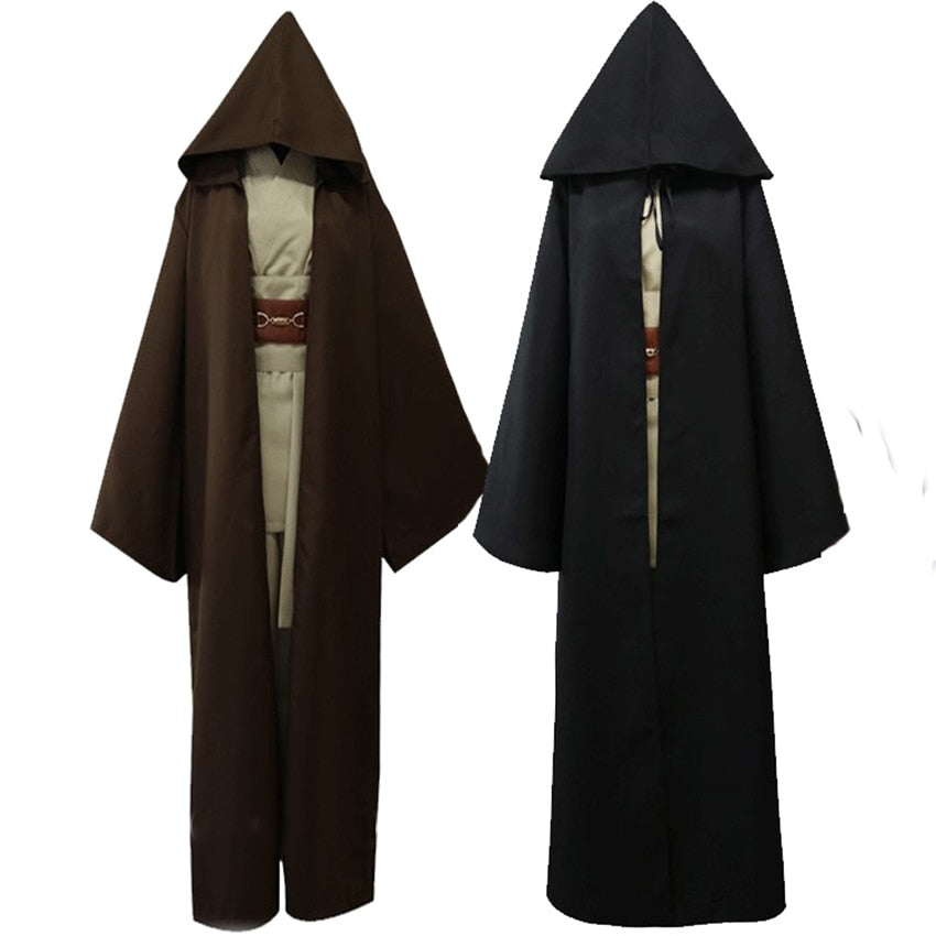 Jedi Knight Anime Cosplay Costume for Women Men Halloween Fancy Anakin Disguise May The Force Be with You