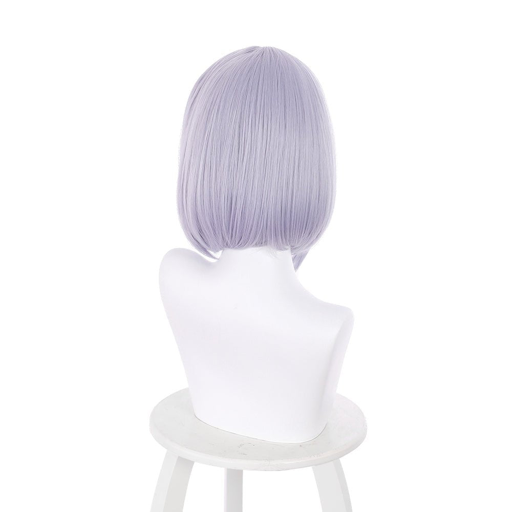 Anime Genshin Impact Noelle Grayish purple Medium Cosplay Wig