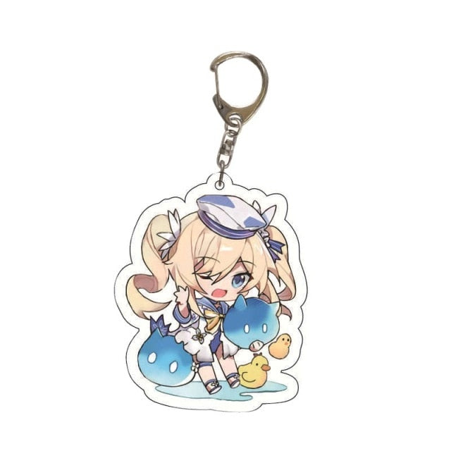 Genshin Impact Cosplay Keychain