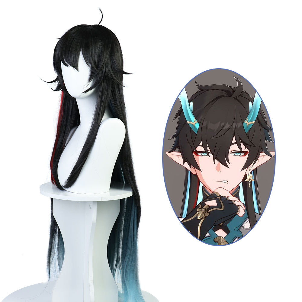 Honkai: Star Rail Danheng Imbibitor Lunae Cosplay Wig
