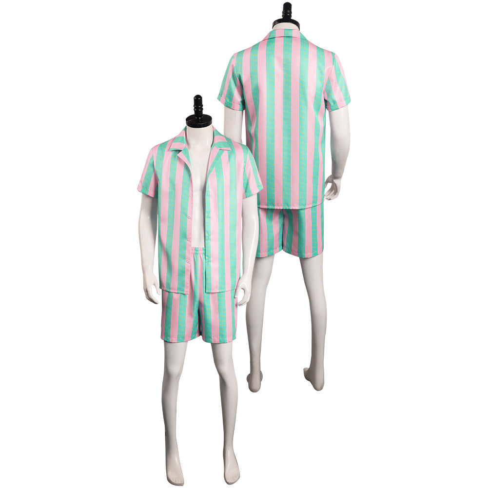 Barbie Movie Ken Beachwear Outfits Halloween Carnival Suit Cosplay Costume