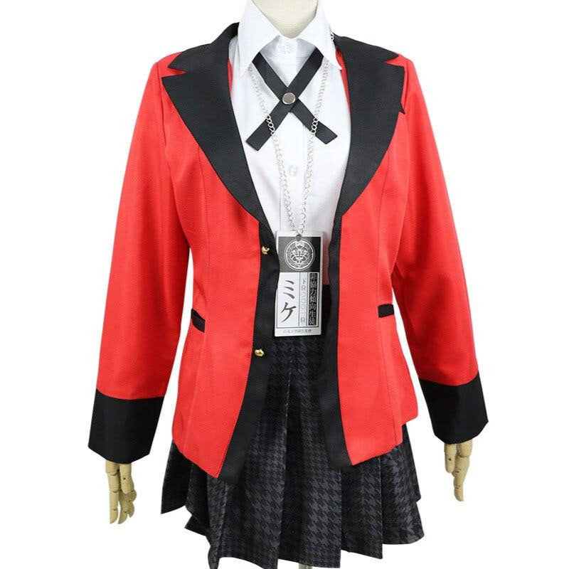 Kakegurui - Yumeko Jabami / Saotome Meari / Runa Yomozuki Cosplay Costume