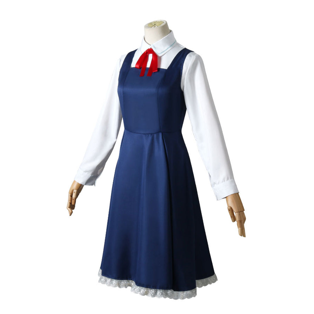 Anime SPY x FAMILY Anya Forger Blue Dress Cosplay Costume