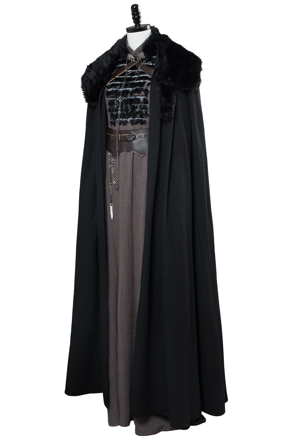 Game of Thrones Sansa Stark Outfit Cosplay Costume GOT Women Halloween Costume
