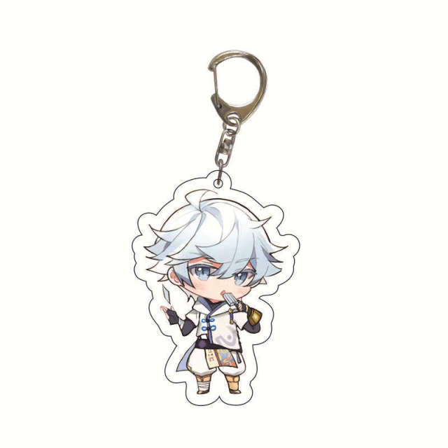 Genshin Impact Cosplay Keychain