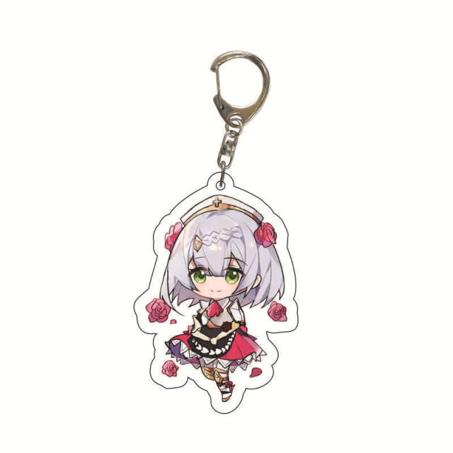Genshin Impact Cosplay Keychain