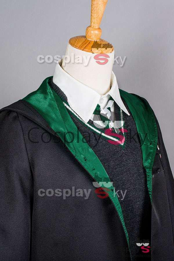 Harry Potter Slytherin Uniform Draco Malfoy Cloak Only Cosplay Costume