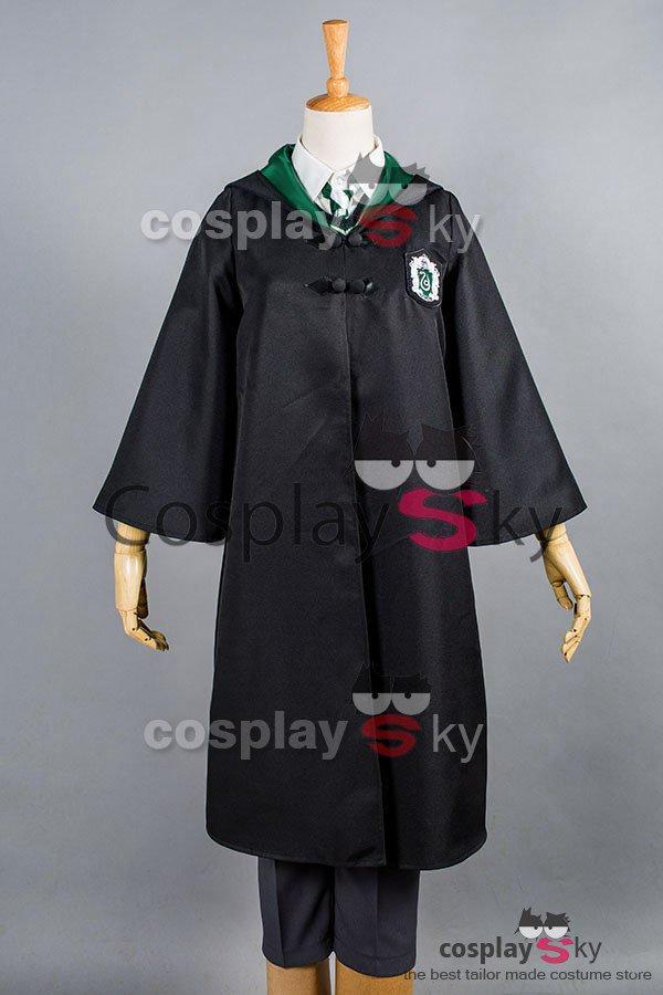 Harry Potter Slytherin Uniform Draco Malfoy Cloak Only Cosplay Costume