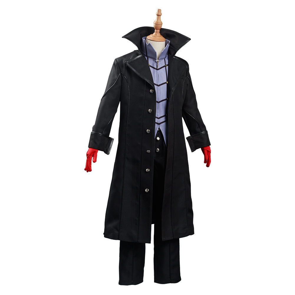 Kids Children Persona Joker Shirt Pants Outfits Halloween Carnival Suit Cosplay Costume