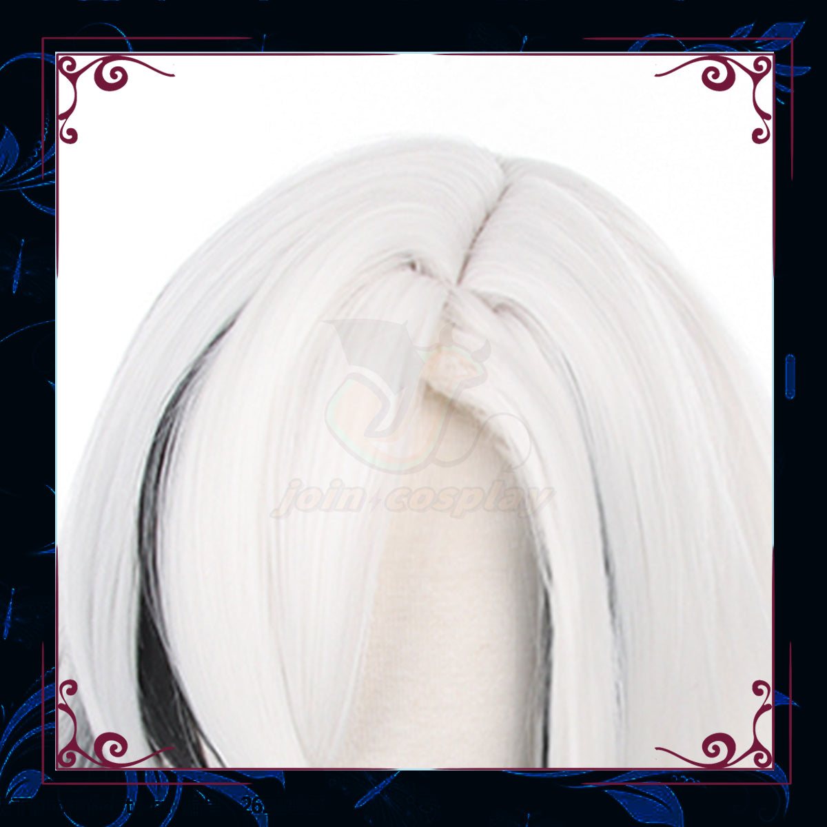Genshin Impact Fatui Servant Arlecchino Cosplay Wig