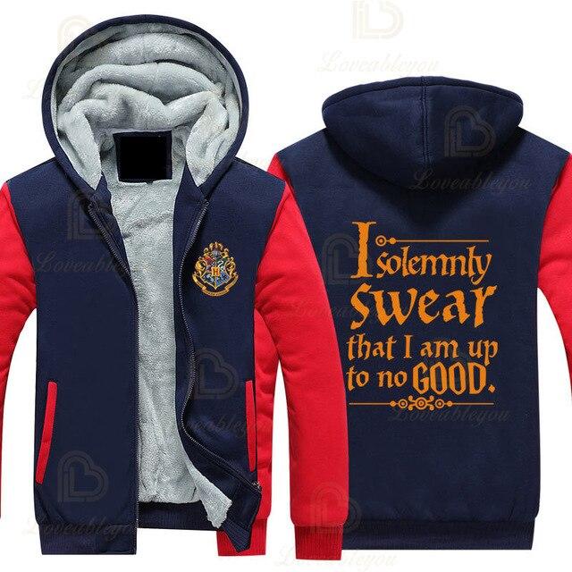 Fans Wear Winter Hoodie With Pocket Casual Coat Movie Cosplay Costume Hoodies